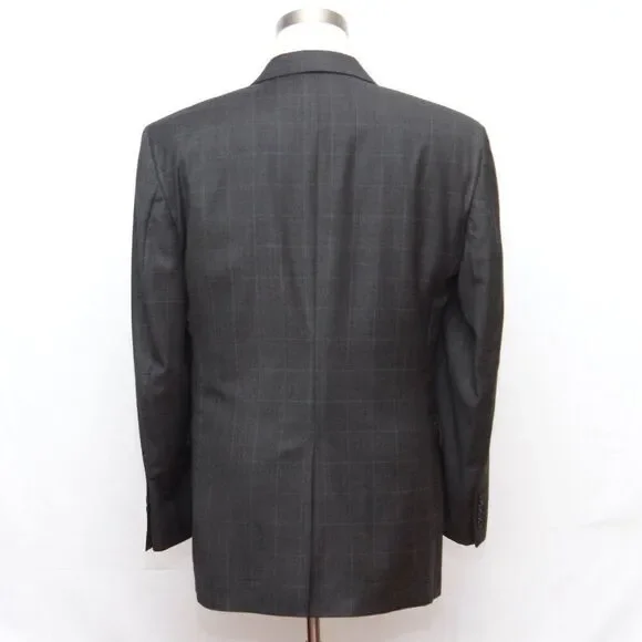 Jos A Bank Mens Blazer Sport Coat Two Button Casual Jacket 42R Wool D060357‎